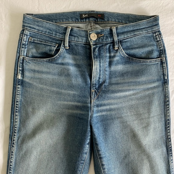 3x1 trim cropped jeans - Picture 3 of 7